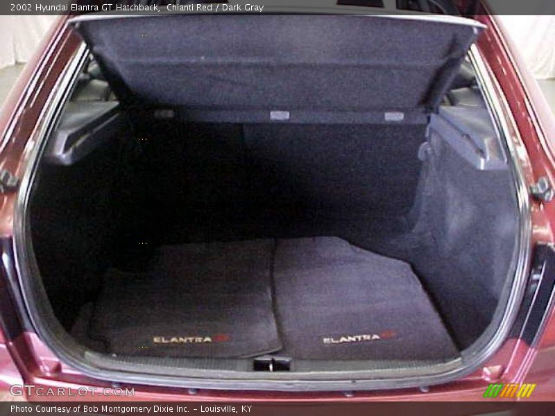 Chianti Red / Dark Gray 2002 Hyundai Elantra GT Hatchback