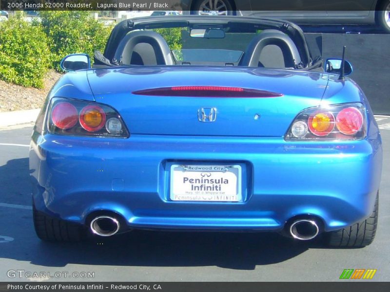 Laguna Blue Pearl / Black 2006 Honda S2000 Roadster