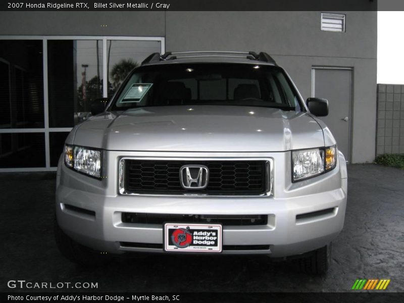 Billet Silver Metallic / Gray 2007 Honda Ridgeline RTX