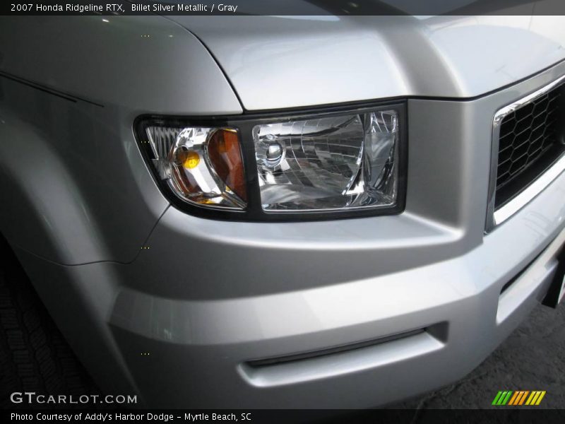 Billet Silver Metallic / Gray 2007 Honda Ridgeline RTX