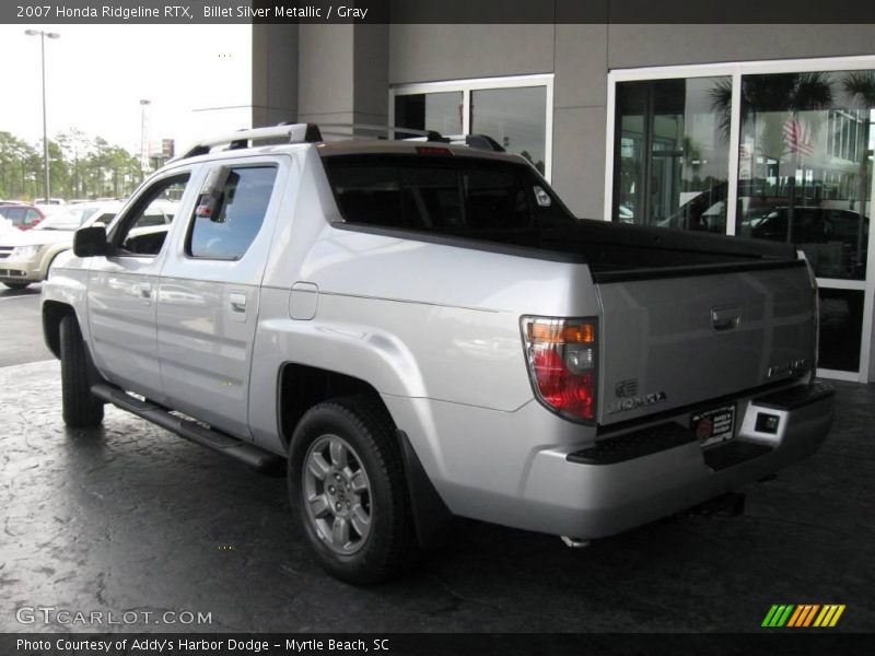 Billet Silver Metallic / Gray 2007 Honda Ridgeline RTX