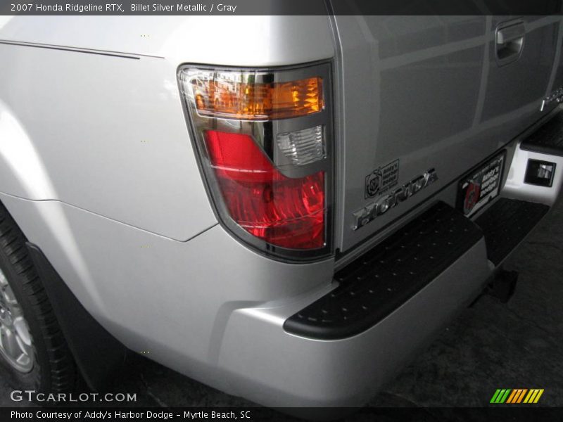 Billet Silver Metallic / Gray 2007 Honda Ridgeline RTX