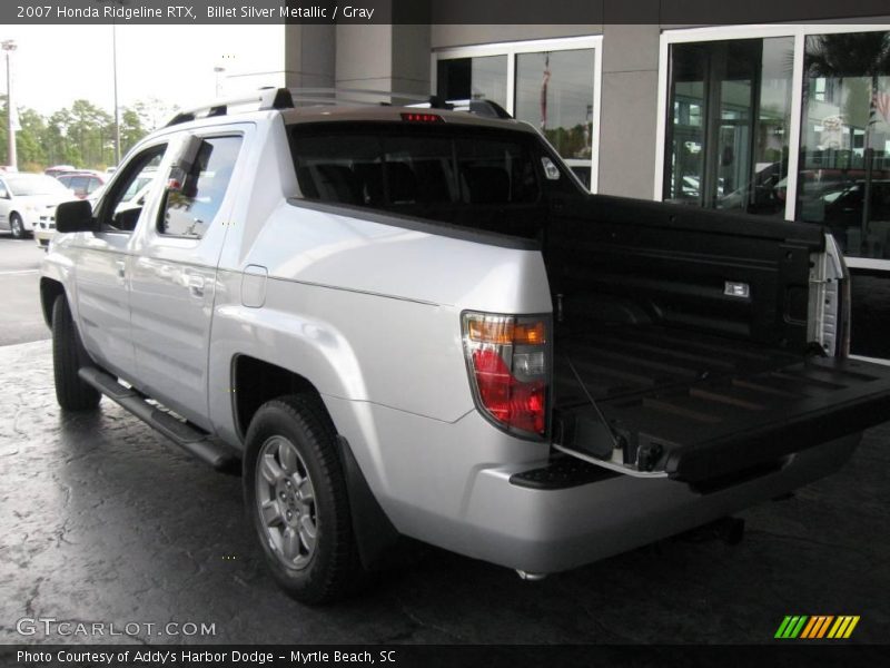 Billet Silver Metallic / Gray 2007 Honda Ridgeline RTX