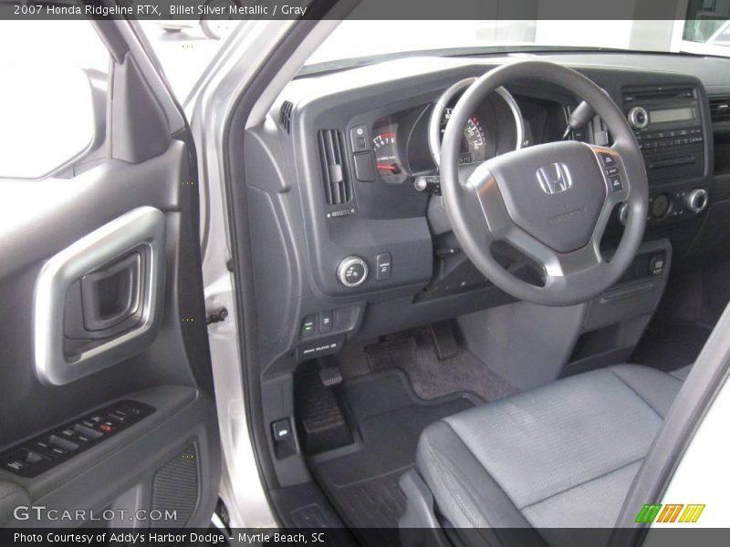 Billet Silver Metallic / Gray 2007 Honda Ridgeline RTX