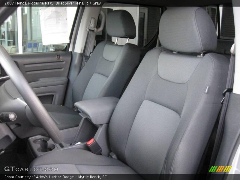 Billet Silver Metallic / Gray 2007 Honda Ridgeline RTX