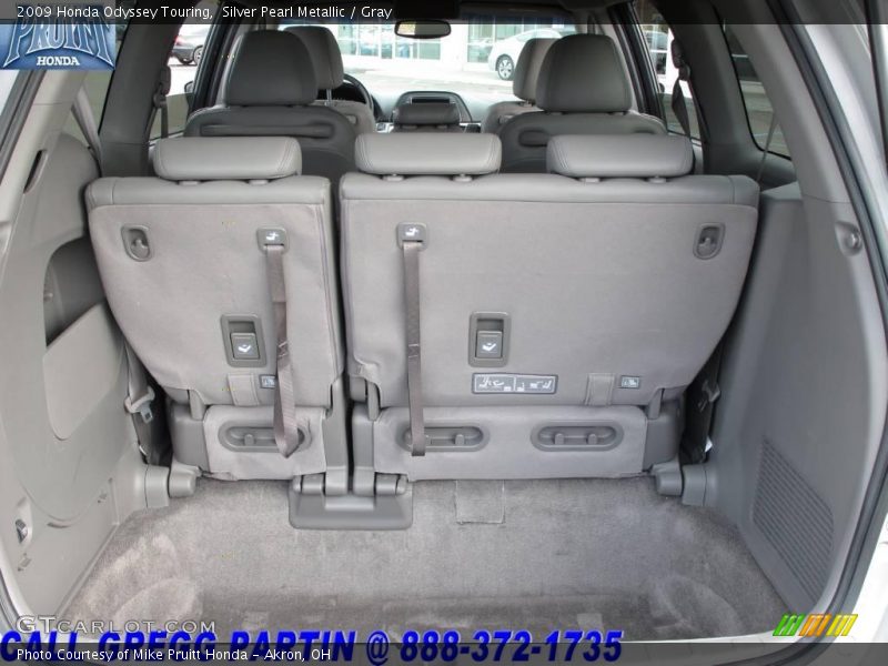 Silver Pearl Metallic / Gray 2009 Honda Odyssey Touring