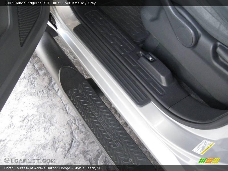 Billet Silver Metallic / Gray 2007 Honda Ridgeline RTX