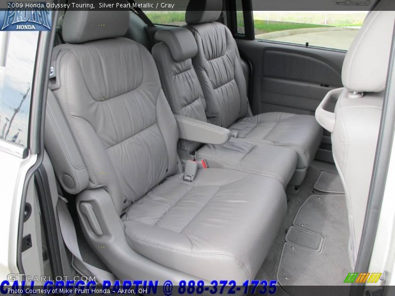 Silver Pearl Metallic / Gray 2009 Honda Odyssey Touring