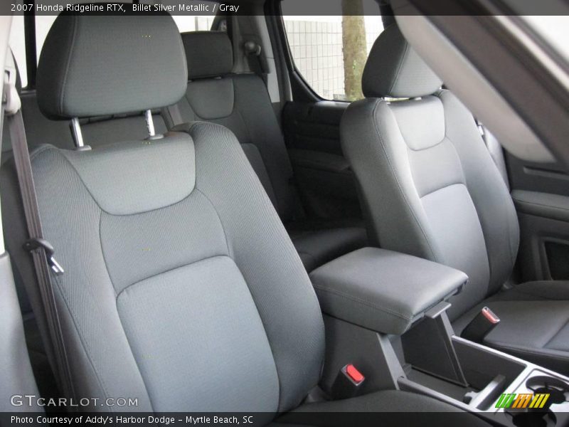 Billet Silver Metallic / Gray 2007 Honda Ridgeline RTX