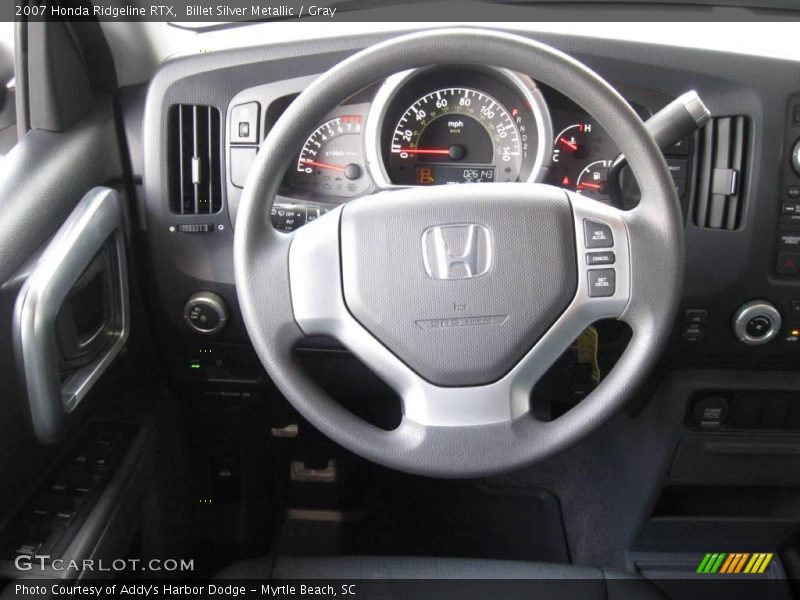 Billet Silver Metallic / Gray 2007 Honda Ridgeline RTX