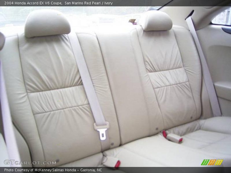 San Marino Red Pearl / Ivory 2004 Honda Accord EX V6 Coupe