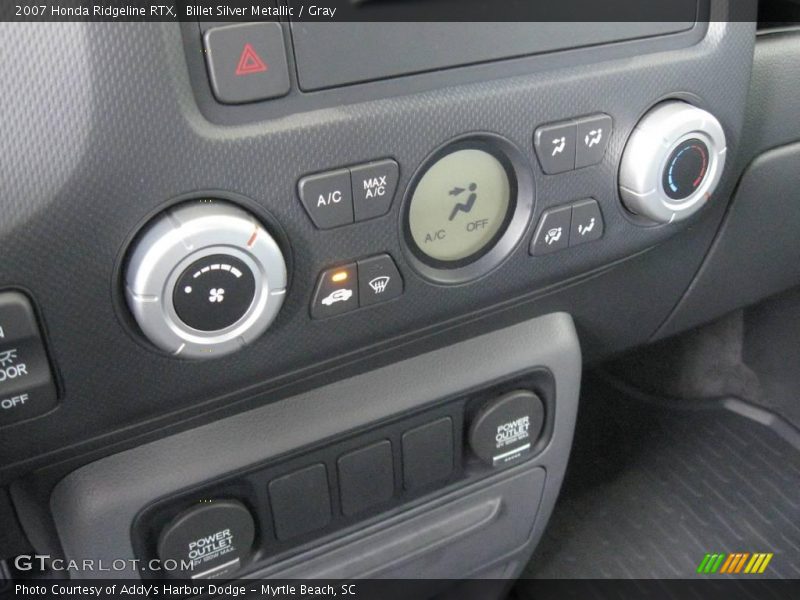 Billet Silver Metallic / Gray 2007 Honda Ridgeline RTX