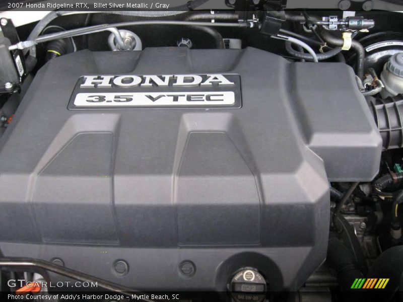 Billet Silver Metallic / Gray 2007 Honda Ridgeline RTX
