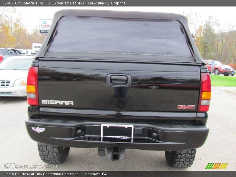 Onyx Black / Graphite 2002 GMC Sierra 1500 SLE Extended Cab 4x4