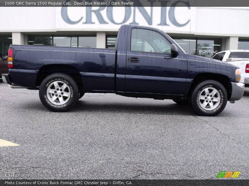 Deep Blue Metallic / Dark Pewter 2006 GMC Sierra 1500 Regular Cab