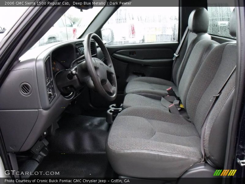 Deep Blue Metallic / Dark Pewter 2006 GMC Sierra 1500 Regular Cab