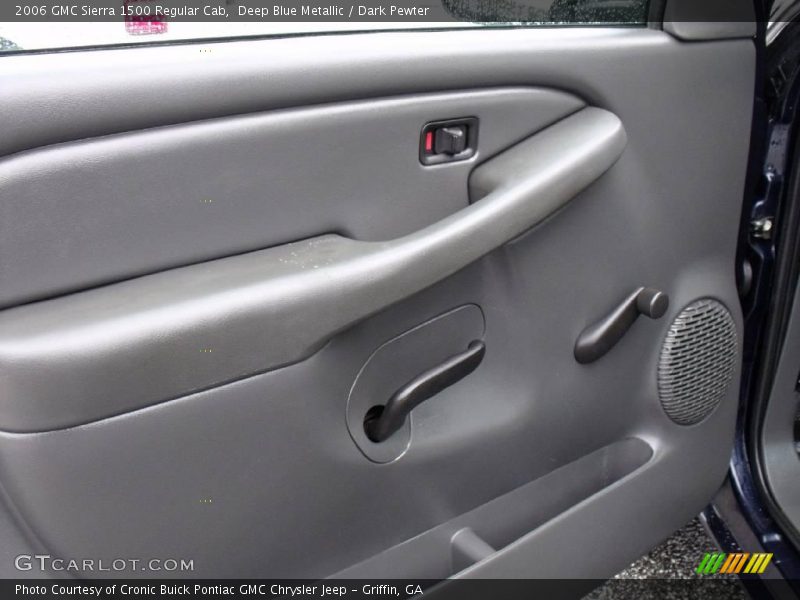 Deep Blue Metallic / Dark Pewter 2006 GMC Sierra 1500 Regular Cab