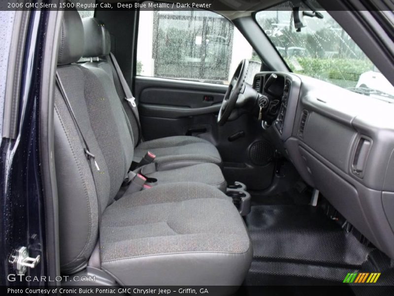 Deep Blue Metallic / Dark Pewter 2006 GMC Sierra 1500 Regular Cab