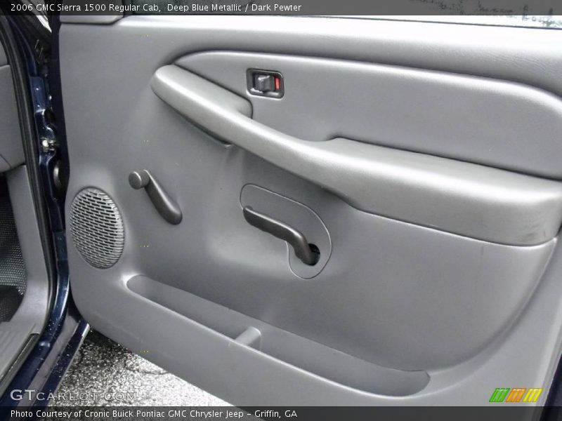 Deep Blue Metallic / Dark Pewter 2006 GMC Sierra 1500 Regular Cab