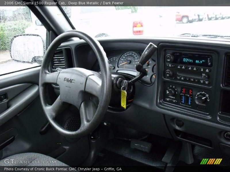 Deep Blue Metallic / Dark Pewter 2006 GMC Sierra 1500 Regular Cab