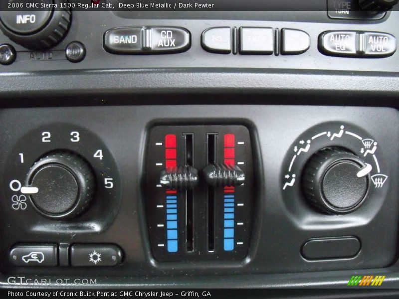 Deep Blue Metallic / Dark Pewter 2006 GMC Sierra 1500 Regular Cab