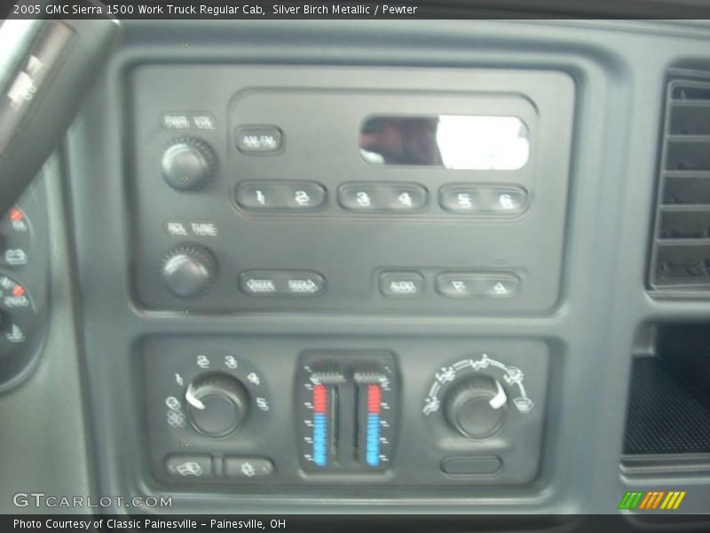 Silver Birch Metallic / Pewter 2005 GMC Sierra 1500 Work Truck Regular Cab