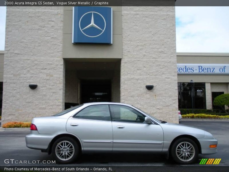 Vogue Silver Metallic / Graphite 2000 Acura Integra GS Sedan