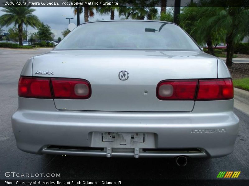 Vogue Silver Metallic / Graphite 2000 Acura Integra GS Sedan