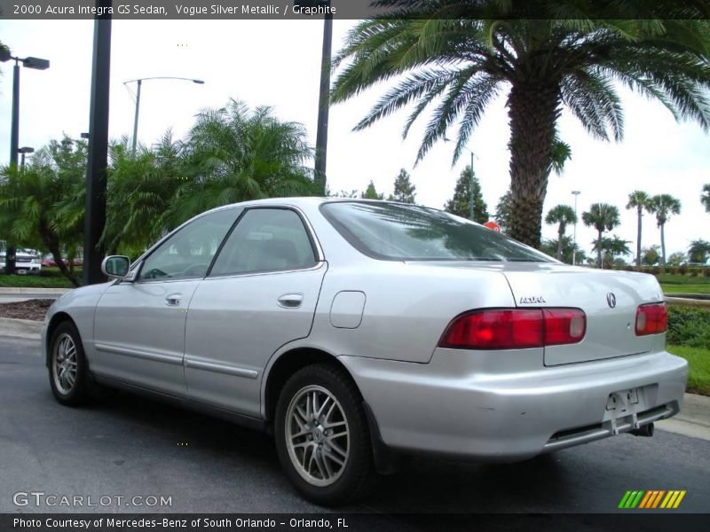 Vogue Silver Metallic / Graphite 2000 Acura Integra GS Sedan
