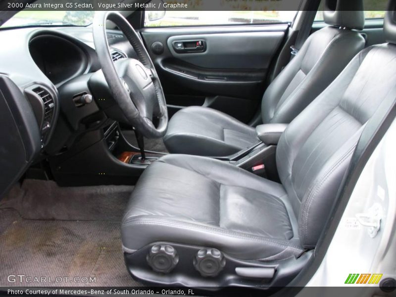 Vogue Silver Metallic / Graphite 2000 Acura Integra GS Sedan