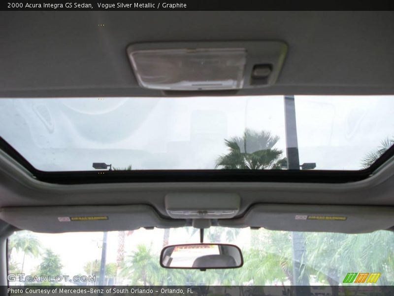 Vogue Silver Metallic / Graphite 2000 Acura Integra GS Sedan