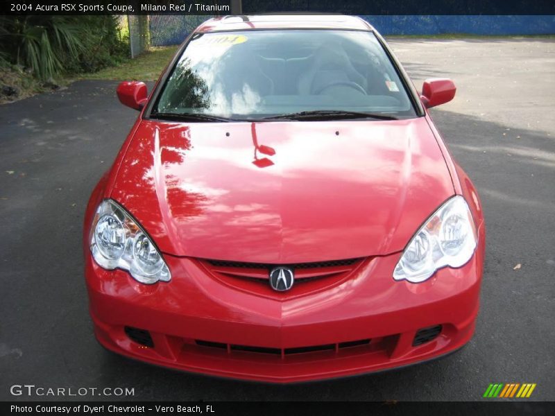 Milano Red / Titanium 2004 Acura RSX Sports Coupe