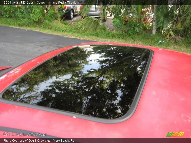 Milano Red / Titanium 2004 Acura RSX Sports Coupe