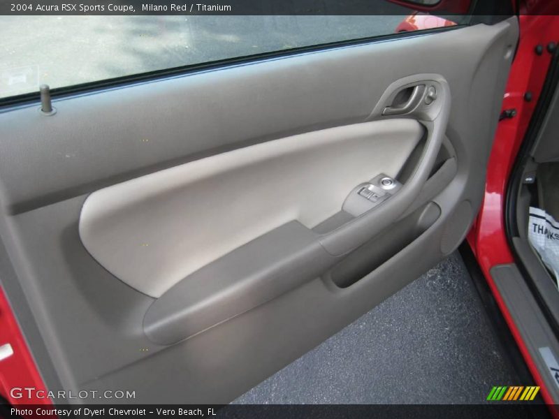 Milano Red / Titanium 2004 Acura RSX Sports Coupe