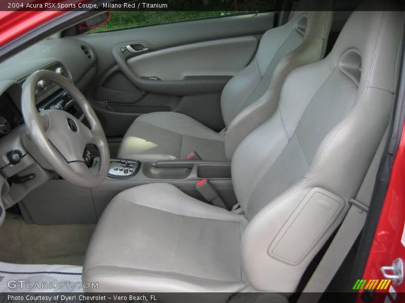 Milano Red / Titanium 2004 Acura RSX Sports Coupe