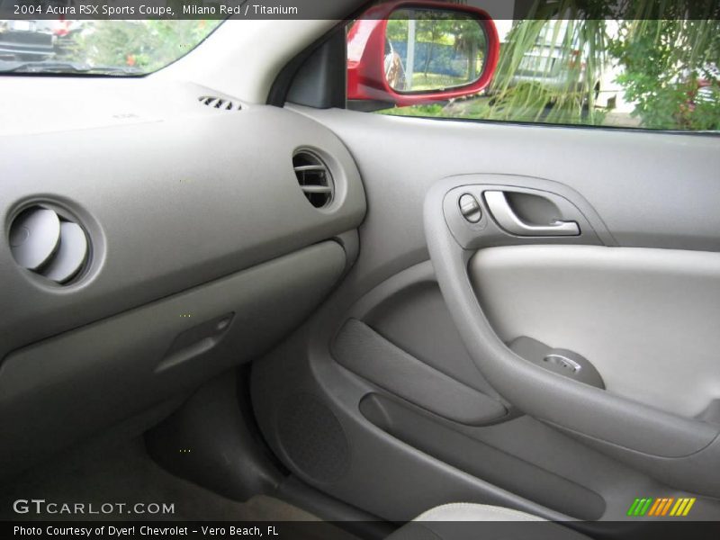 Milano Red / Titanium 2004 Acura RSX Sports Coupe