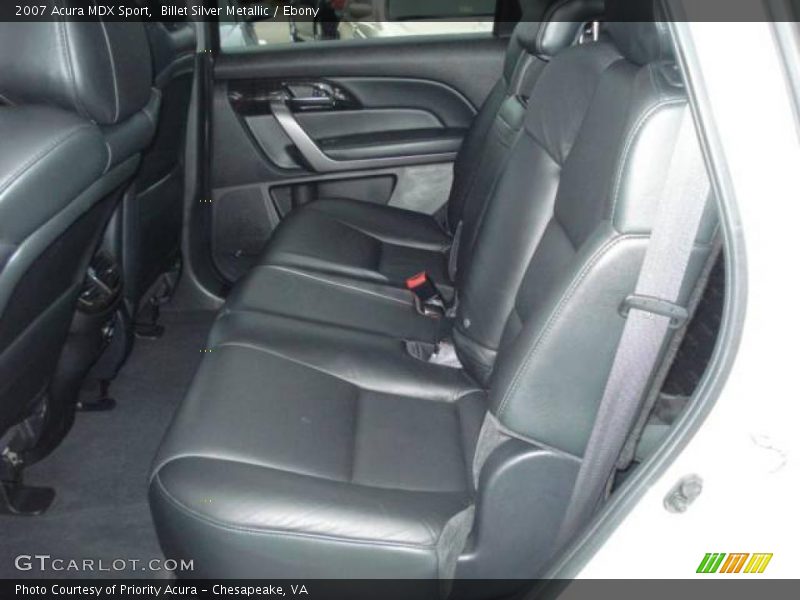 Billet Silver Metallic / Ebony 2007 Acura MDX Sport