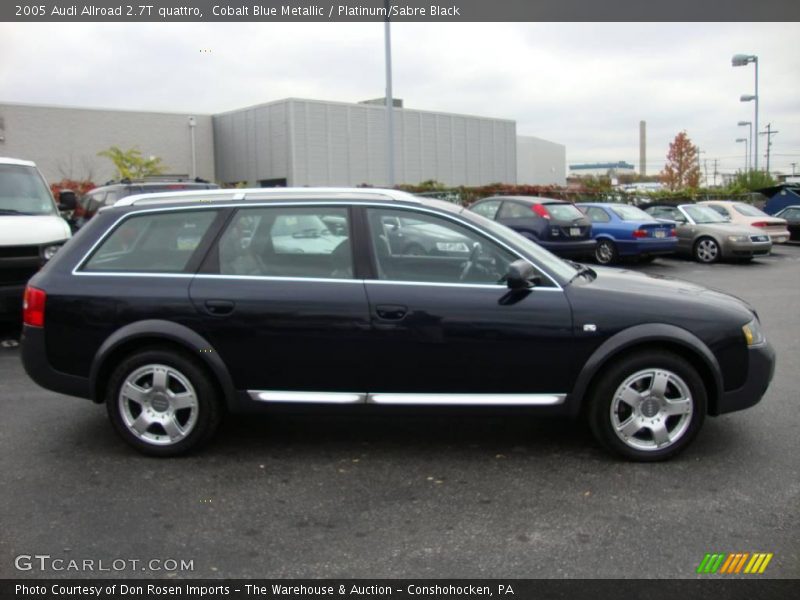 Cobalt Blue Metallic / Platinum/Sabre Black 2005 Audi Allroad 2.7T quattro