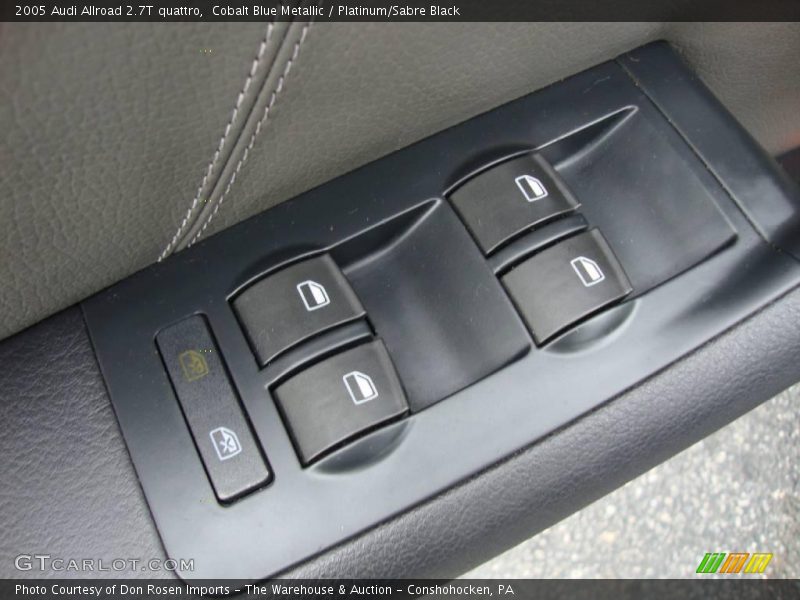 Cobalt Blue Metallic / Platinum/Sabre Black 2005 Audi Allroad 2.7T quattro