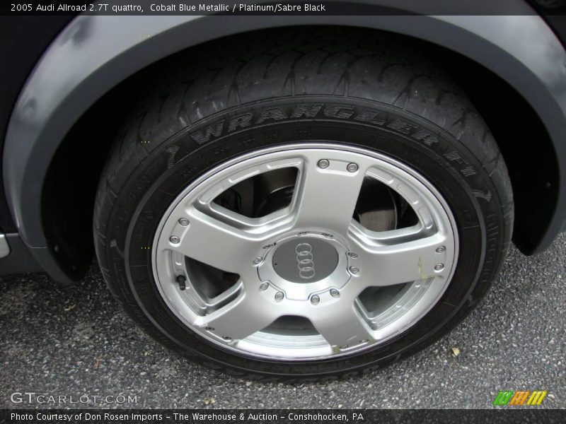 Cobalt Blue Metallic / Platinum/Sabre Black 2005 Audi Allroad 2.7T quattro