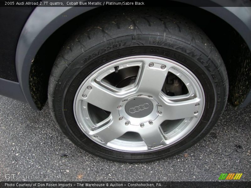 Cobalt Blue Metallic / Platinum/Sabre Black 2005 Audi Allroad 2.7T quattro