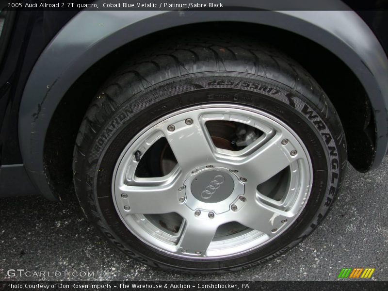 Cobalt Blue Metallic / Platinum/Sabre Black 2005 Audi Allroad 2.7T quattro
