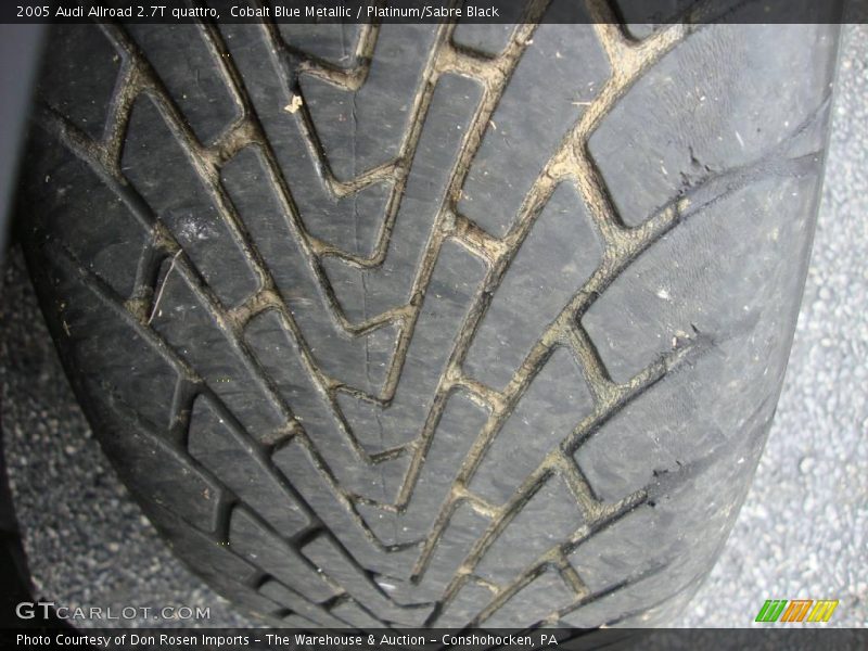 Cobalt Blue Metallic / Platinum/Sabre Black 2005 Audi Allroad 2.7T quattro