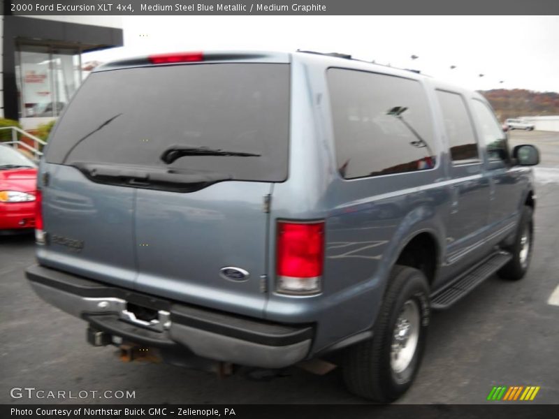 Medium Steel Blue Metallic / Medium Graphite 2000 Ford Excursion XLT 4x4