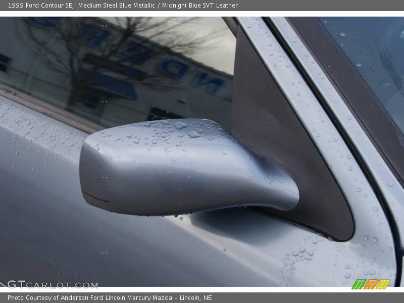 Medium Steel Blue Metallic / Midnight Blue SVT Leather 1999 Ford Contour SE