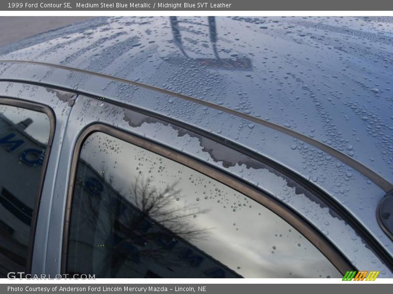 Medium Steel Blue Metallic / Midnight Blue SVT Leather 1999 Ford Contour SE