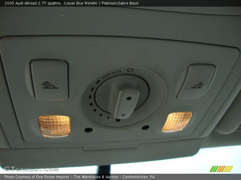 Cobalt Blue Metallic / Platinum/Sabre Black 2005 Audi Allroad 2.7T quattro
