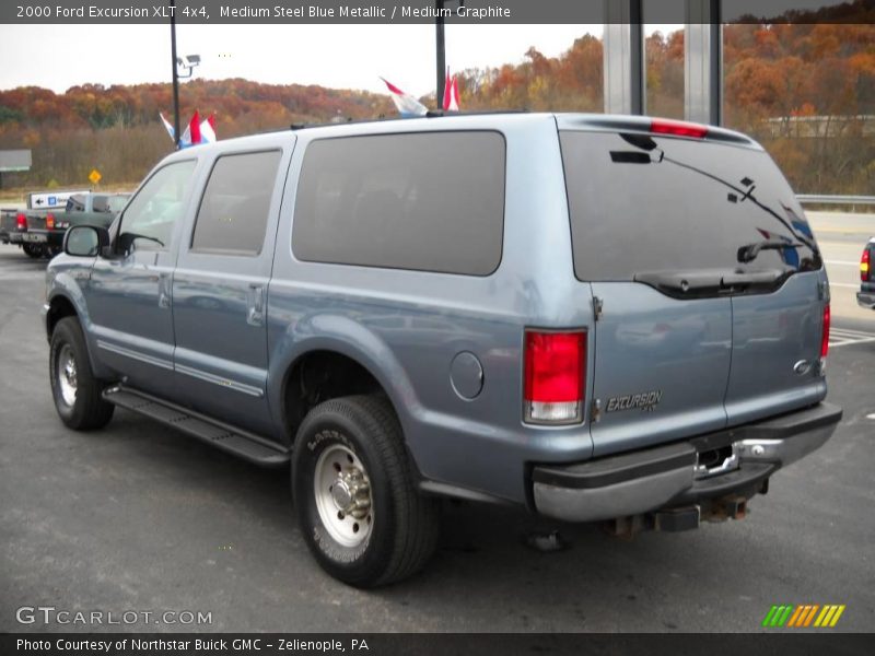 Medium Steel Blue Metallic / Medium Graphite 2000 Ford Excursion XLT 4x4