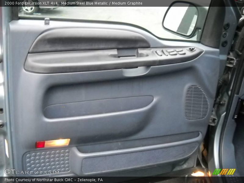 Medium Steel Blue Metallic / Medium Graphite 2000 Ford Excursion XLT 4x4