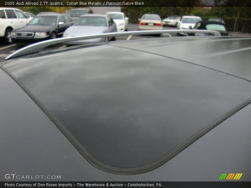 Cobalt Blue Metallic / Platinum/Sabre Black 2005 Audi Allroad 2.7T quattro